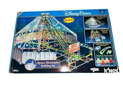 Rare Disney Parks K'NEX Space Mountain Building Set 2010 60058 Sealed New - Image 1 of 4