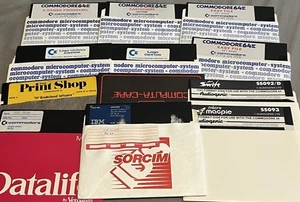 Commodore 64 - 5.25 Disk Bundle X 35 - Afbeelding 1 van 3