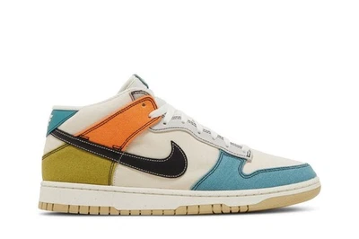 Nike Dunk Mid 'Pale Ivory Multi-Color' DV0830-100 Men's Shoes - Image 1 of 4