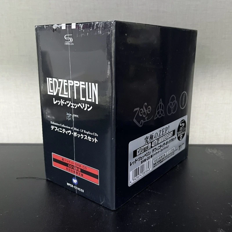 Definitive Box Set JAPAN Mini LP SHM-CD Led Zeppelin 12CD New Sealed