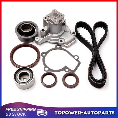 Timing Belt Kit Water Pump For Hyundai Tiburon Elantra Kia Sportage 1997-2006 Foto 1 de 4