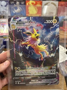 Pokemon Card Jolteon Vmax SWSH184 SWSH Promo Jumbo Alt Art Near Mint - Picture 1 of 2