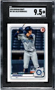 2020 Bowman Draft #BD-188 Julio Rodriguez SGC 9.5 - Picture 1 of 2