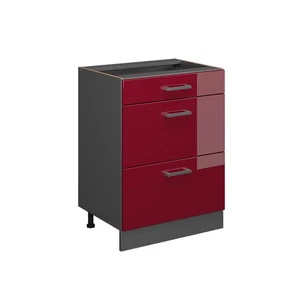 Küchenunterschrank Vicco R-Line 60 cm mit Schubladen, ohne Arbeitsplatte - Bild 1 von 68