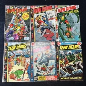 6x DC Teen Titans Vintage Comic Comics Book Lot #’s 13 31 32 39 40 41 - Picture 1 of 18