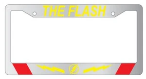 The Flash Chrome License Plate Frame DC - Bild 1 von 1
