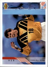 1994 Upper Deck World Cup Contenders English/German #16 Brad Friedel