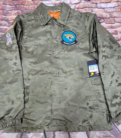 Nike Jacksonville Jaguars Salute to Service Full Snap Jacket Mens Size M Cover