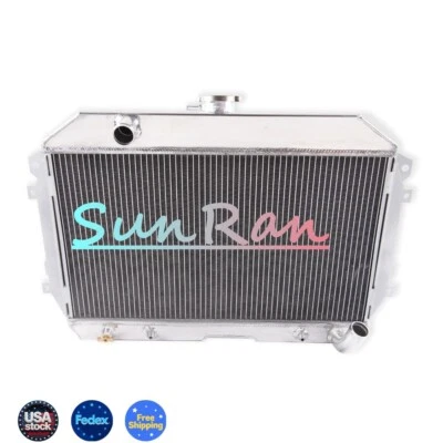 3 Rows Of Tubes All Aluminum Radiator For 1970 1971 1972 1973 DATSUN 240Z #110 - Image 1 of 4