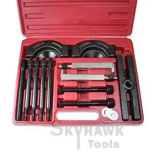 14-PC Gear Puller and 3" Medium Bearing Separator Splitter Remover Set - Foto 1 di 1