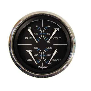 Faria 33762 Chesapeake Negro Acero Inoxidable 5 Multifunción Calibre GF4005 - Imagen 1 de 3