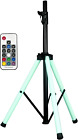 American Audio Color Stand LED Color Changing Tripod Leg Speaker Stand with Remo