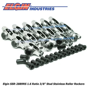 Brazos basculantes de acero inoxidable relación 1,6 3/8" pernos Ford 289 302 351W - Imagen 1 de 2