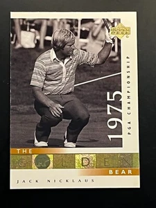 Tarjeta de golf Jack Nicklaus 2001 Upper Deck "The Golden Bear" #119 - Imagen 1 de 1
