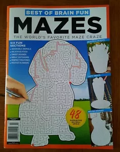 Centennial Family Best of Brain Fun Mazes World's Favorite Maze Craze Magazine - Picture 1 of 1