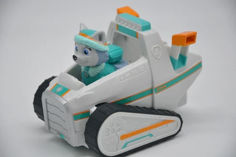 Paw Patrol Everest Snowmobile w/ Figure Grapple Hook Spin Master Cover