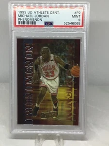 1999 UD Athlete Century Phenomenon #P2 Michael Jordan PSA 9 (11 in all grades) - Picture 1 of 2