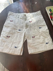 Vineyard Vines Hombre Talla 30 EE. UU. Ballena Rojo Blanco Azul Caquis - Imagen 1 de 6