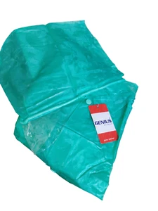 @ Raincoat Rainwear With Cap WaterProof C Green Color For Unisex - Picture 1 of 5
