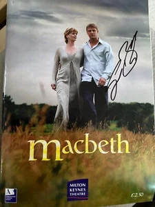 SEAN BEAN SIGNED MACBETH THEATRE PROGRAM - Picture 1 of 2