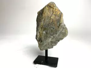 Esemplare di cristallo di labradorite arcobaleno grezzo naturale lucido su supporto - 15 - Foto 1 di 4