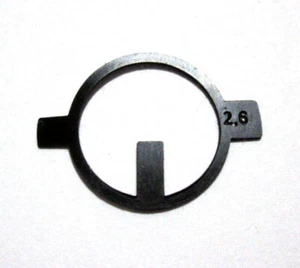 Feinwerkbau 16mm Front sight metal inserts Post type Also fit Kimber 82g Govt - Picture 1 of 9
