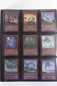 Wyvern Premiere Limited Edition CCG TCG Complete Set Bindered Pack Fresh - Picture 1 of 8