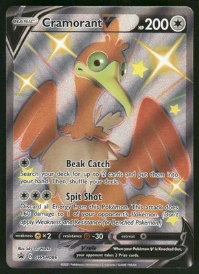 Cramorant V - SWSH086 Promo Holo NM Pokemon SWSH: Sword & Shield Promo Cards - Image 1 of 2