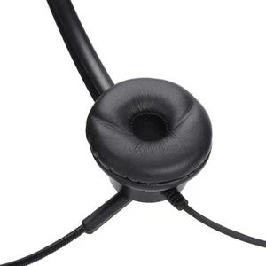 H600-3.5 Telefon Zestaw słuchawkowy Monouralny 3,5 mm Jack Biznesowy zestaw słuchawkowy z mikrofonem do roku budżetowego - Zdjęcie 1 z 22