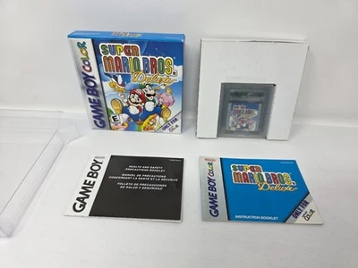 Super Mario Bros Deluxe (Game Boy Color GBC) Completo na Caixa (Cib) - Imagem 1 de 4
