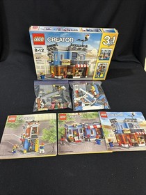 LEGO CREATOR Corner Deli 31050 3 in 1 w/ 3 Manuals 467 pcs complete