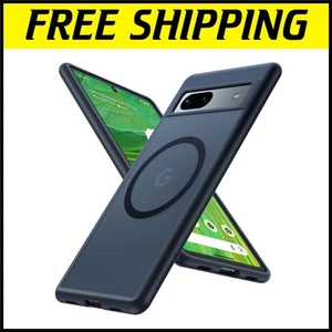 Coque de protection légère de qualité militaire pour Google Pixel 7a - MagSafe Ready - Photo 1 sur 8