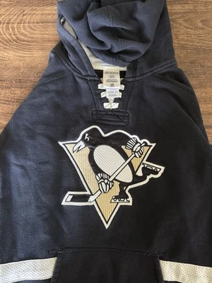 Sudadera con Capucha Pittsburgh Penguins Bordada Pro OK’d CCM, Juvenil Med 10-12 Foto 1 de 4