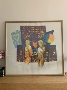 Stampa Pop Art Contemporanea Concorniciata - Firmata e Numerata - Foto 1 di 14