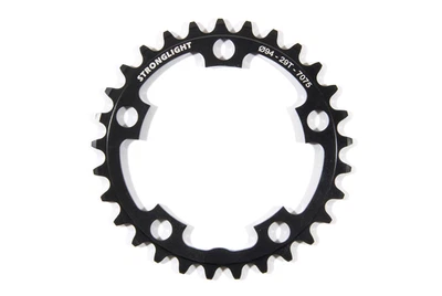 "Plato de aleación NOS Stronglight 29T 94BCD 3/32"", negro" Foto 1 de 2