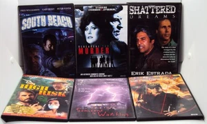 6 DVDS Rehearsal For Murder HIGH RISK Someone Is Watching OMEGA COP South Beach - Foto 1 di 7