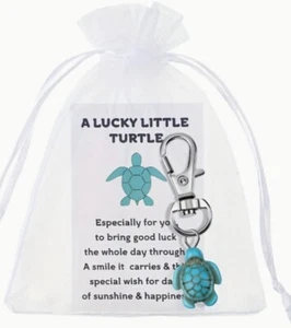 Lucky Little Turtle Keychain / Great for gifts for anyone!!! - Picture 1 of 2
