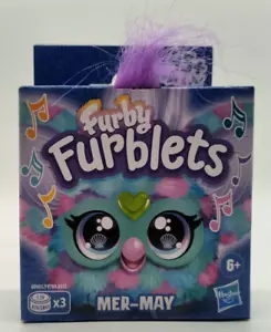 Neu Furby Furblets MER-RAY elektronisches Mini-Plüschtier Schlüsselanhänger Musik Sammlerstück - Bild 1 von 6