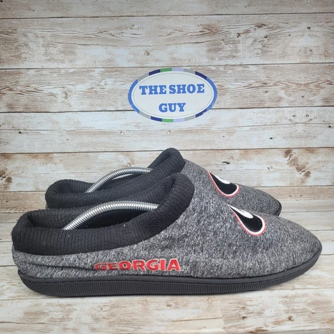 Georgia Bulldogs Men's size 11 Black Slide Slipper Cover