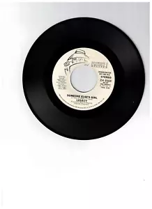Legacy Disco 45 (Private I ZS4 05630) Someone Esle's Girl PROMO NM+ - Imagen 1 de 2