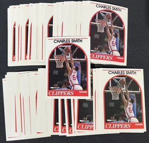 1989-90 HOOPS CHARLES SMITH ROOKIE LOT OF 100 CARDS #262 ! - Picture 1 of 2