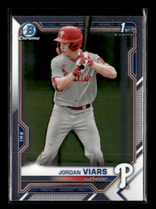 2021 Bowman Draft #BDC-132 Jordan Viars Chrome Prospects