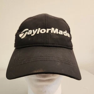 TaylorMade TP5 M1 Black Adjustable Strapback Golf Hat Nice! - Picture 1 of 9