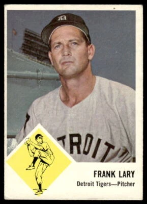 1963 FLEER FRANK LARY 14 VG BASEBALL DETROIT TIGERS - Image 1 of 2