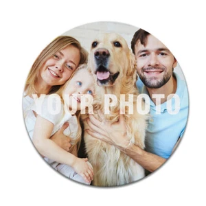 Personalized Custom Gaming Round Mousepad Mice Pad Mat For PC Laptop Computer - Picture 1 of 5