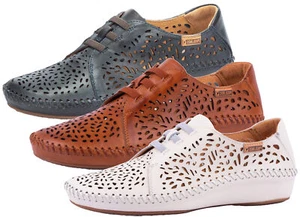 Zapatillas bajas de mujer Pikolinos con cordones decorativos aireados P. Vallarta 655-4783 - Imagen 1 de 4