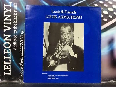 Louis Armstrong Louis & Friends LP Album Vinyl Rec MCL1772 A1/B1 Jazz Blues 50’s - Image 1 of 4