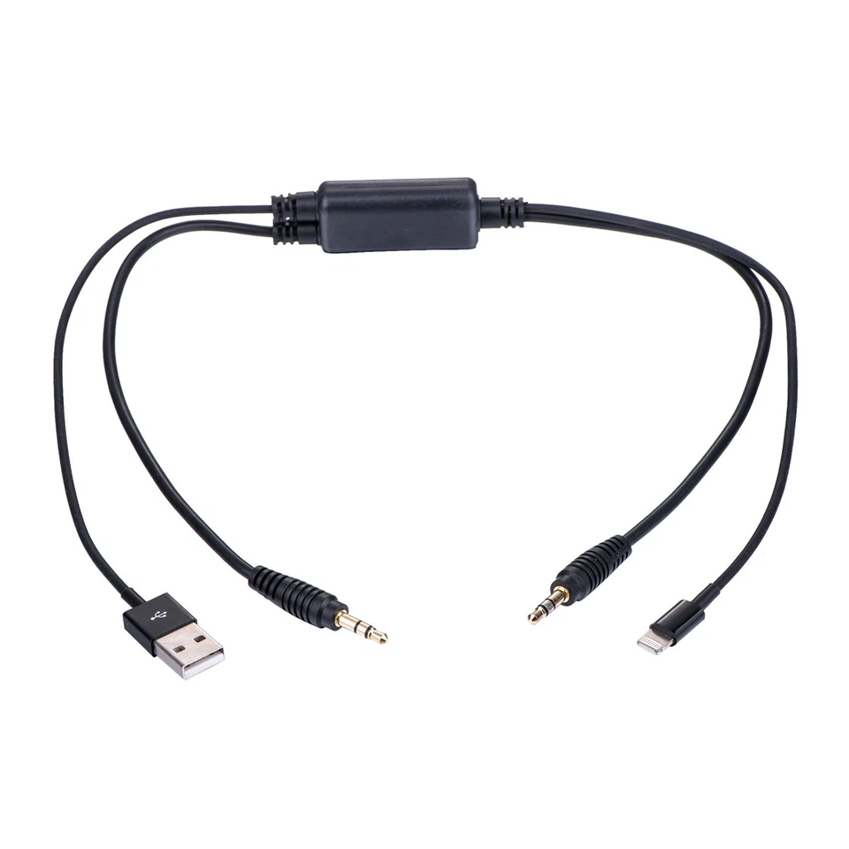 Cable de interfaz auxiliar USB 3,5 mm para iPod BMW X3 X5 5 5S 6S Plus Foto 1 de 1
