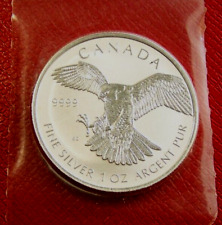 2016 Canada Peregrine Falcon - Reverse Proof Coin-1 oz.9999 Silver-RCM SEALED