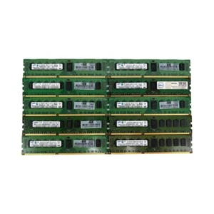 Lot 10x - 20GB (10x 2GB) SAMSUNG 2GB PC3-10600R RAM M393B5673FH0-CH9 Tested! - Picture 1 of 8